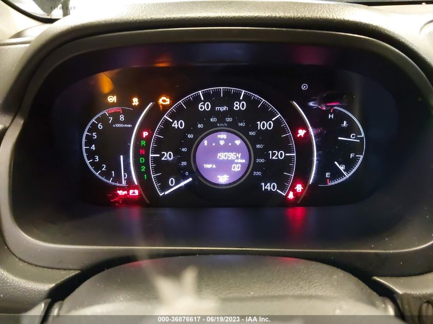 2013 HONDA CR-V EX-L - 2HKRM4H71DH637668
