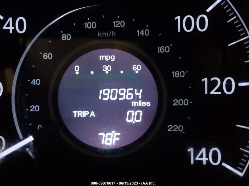 2013 HONDA CR-V EX-L - 2HKRM4H71DH637668