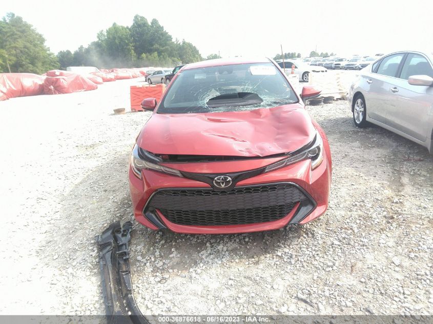 2020 TOYOTA COROLLA HATCHBACK SE JTND4RBE3L3086020