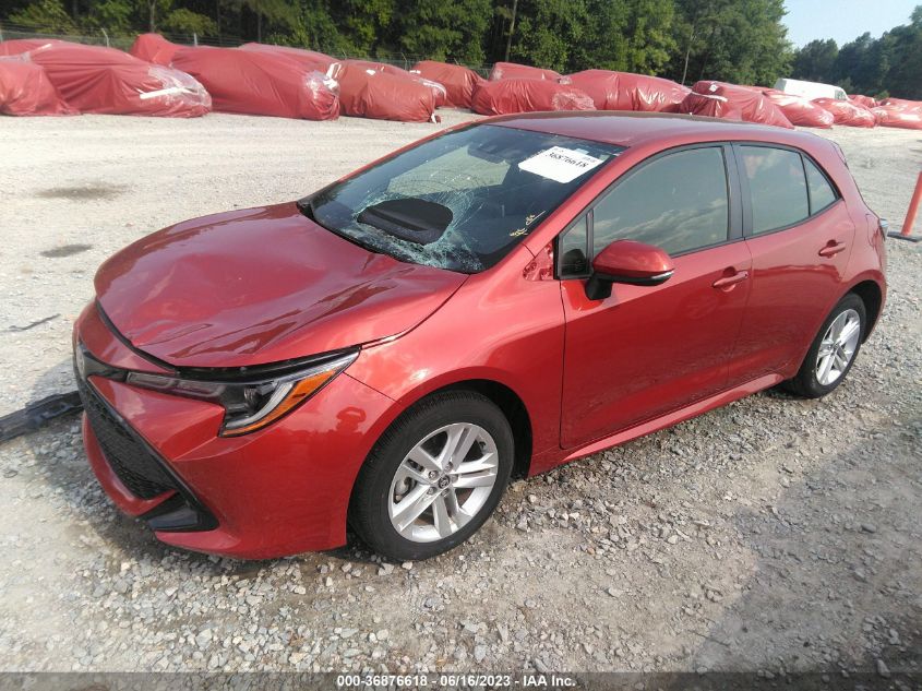 2020 TOYOTA COROLLA HATCHBACK SE JTND4RBE3L3086020