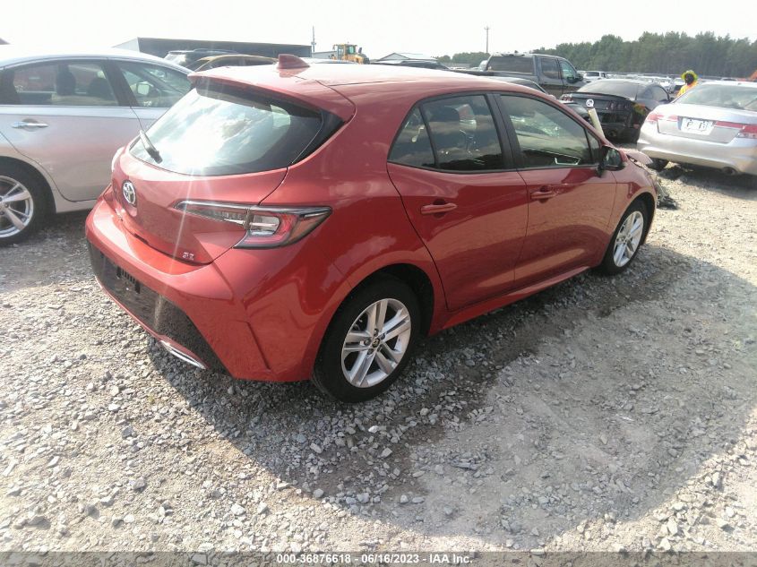 2020 TOYOTA COROLLA HATCHBACK SE JTND4RBE3L3086020