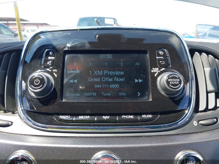 2016 FIAT 500E - 3C3CFFGE2GT229636