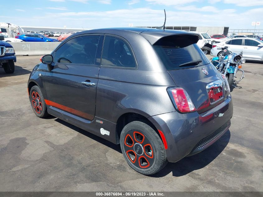 2016 FIAT 500E - 3C3CFFGE2GT229636