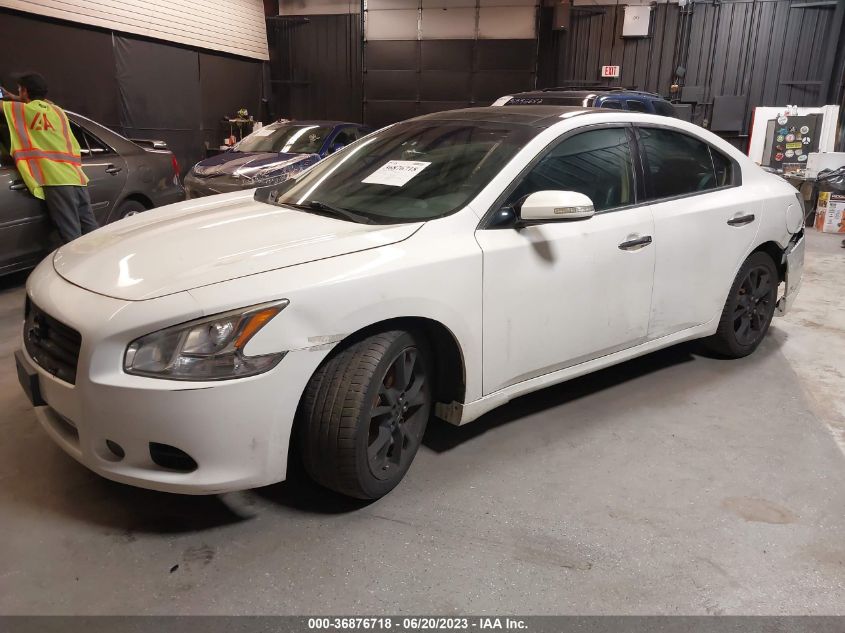 2014 NISSAN MAXIMA 3.5 SV W/PREMIUM PKG - 1N4AA5AP4EC472515