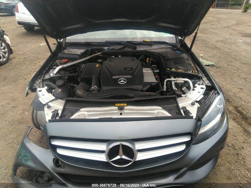 55SWF4KB2HU207841 2017 MERCEDES-BENZ C-CLASS, photo no. 10