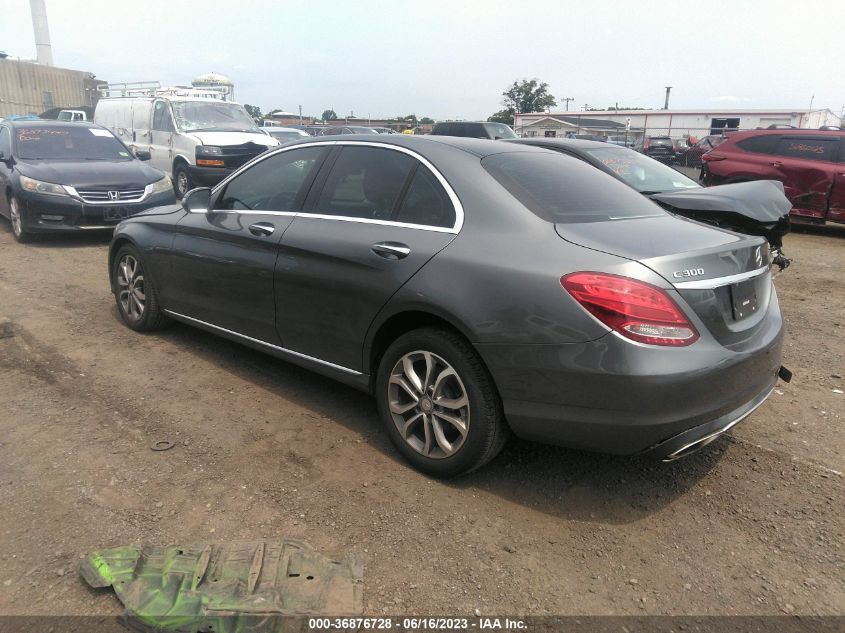 55SWF4KB2HU207841 2017 MERCEDES-BENZ C-CLASS, photo no. 3