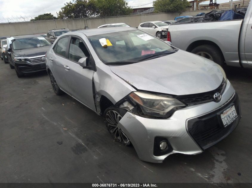 2015 TOYOTA COROLLA L/LE/S/S PLUS/LE PLUS - 5YFBURHEXFP220147