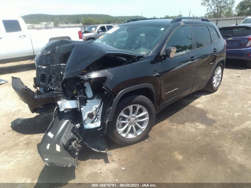 2022 JEEP CHEROKEE LATITUDE LUX - 1C4PJMMN7ND546481