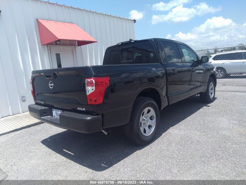 2023 NISSAN TITAN S/SV/PRO-4X - 1N6AA1EC4PN117407