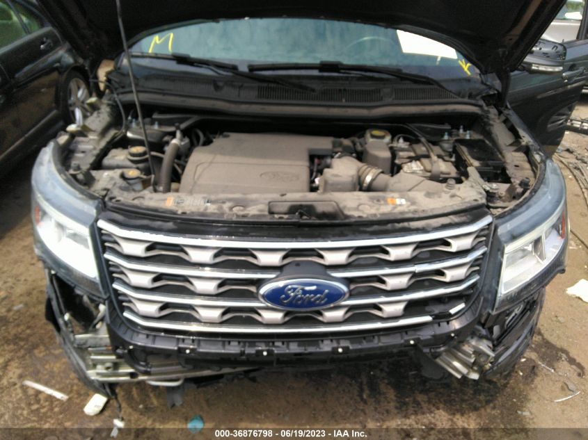 2017 FORD EXPLORER XLT - 1FM5K8D87HGD36788