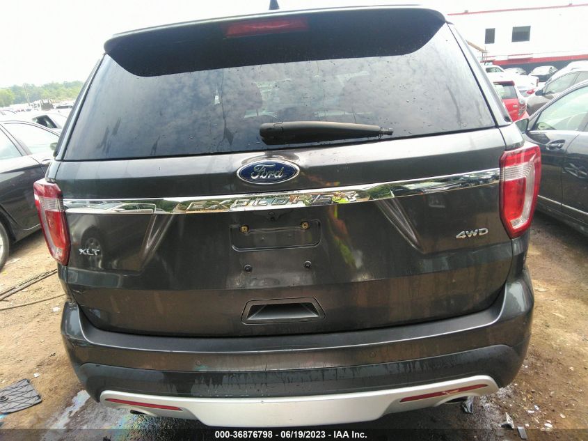 2017 FORD EXPLORER XLT - 1FM5K8D87HGD36788