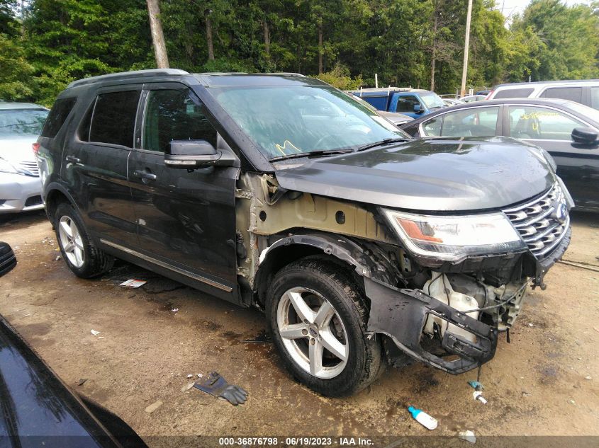 2017 FORD EXPLORER XLT - 1FM5K8D87HGD36788