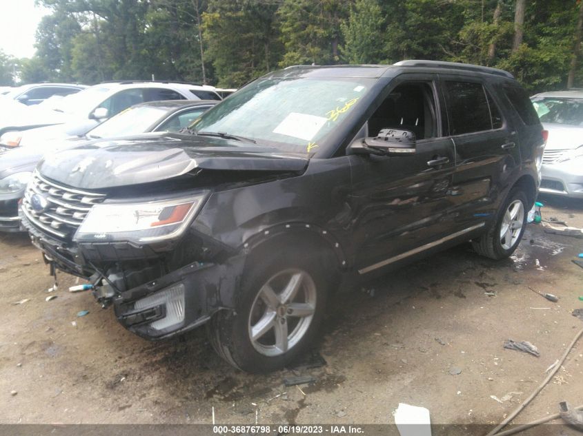 2017 FORD EXPLORER XLT - 1FM5K8D87HGD36788