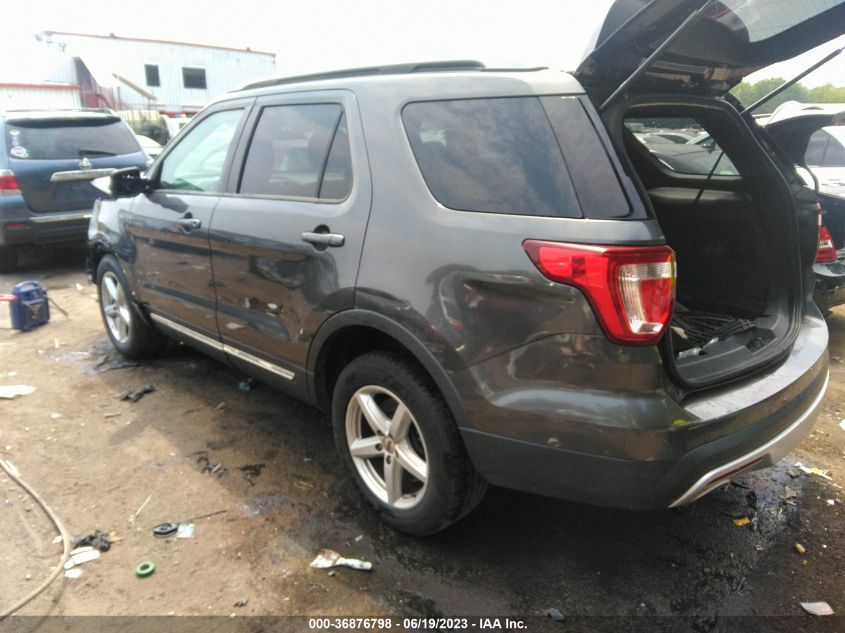 2017 FORD EXPLORER XLT - 1FM5K8D87HGD36788