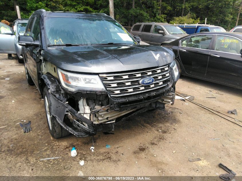 2017 FORD EXPLORER XLT - 1FM5K8D87HGD36788