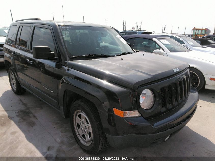 2017 JEEP PATRIOT SPORT - 1C4NJRBB9HD196319