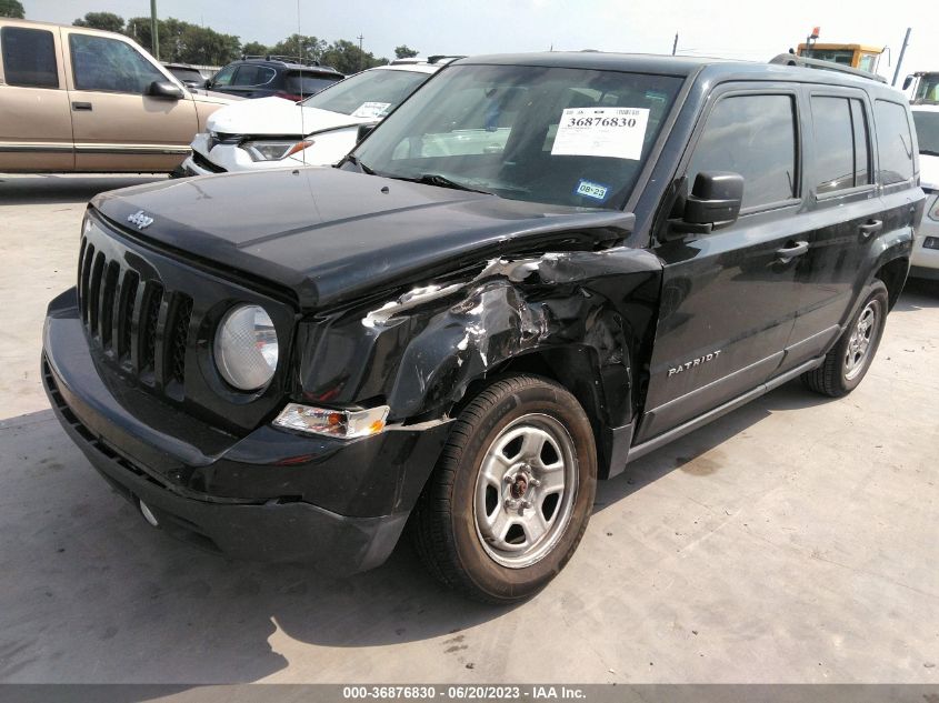 2017 JEEP PATRIOT SPORT - 1C4NJRBB9HD196319