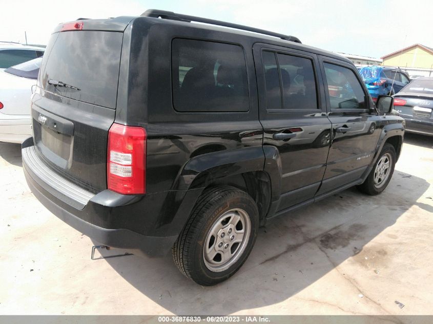 2017 JEEP PATRIOT SPORT - 1C4NJRBB9HD196319