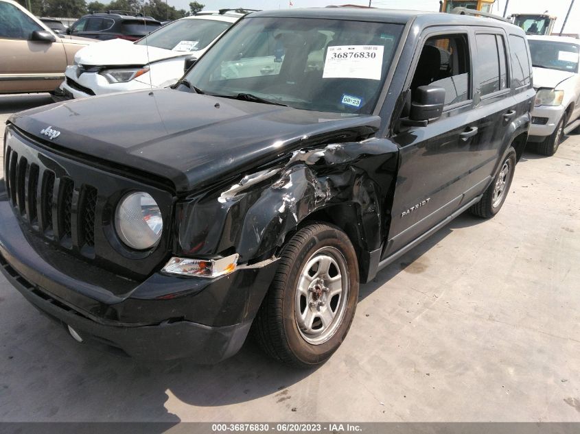 2017 JEEP PATRIOT SPORT - 1C4NJRBB9HD196319