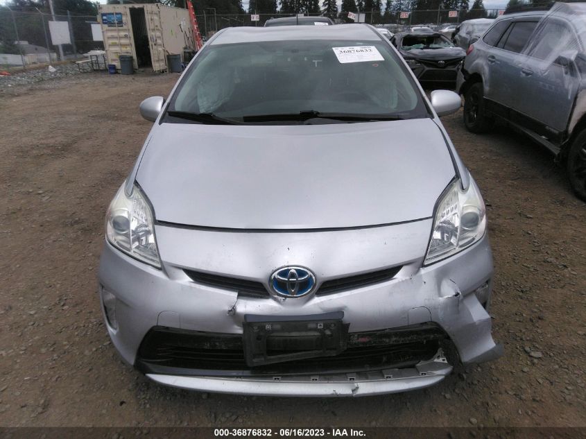 2015 TOYOTA PRIUS FOUR - JTDKN3DUXF0403484