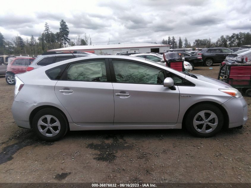 2015 TOYOTA PRIUS FOUR - JTDKN3DUXF0403484