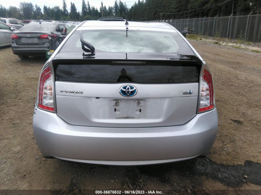 2015 TOYOTA PRIUS FOUR - JTDKN3DUXF0403484