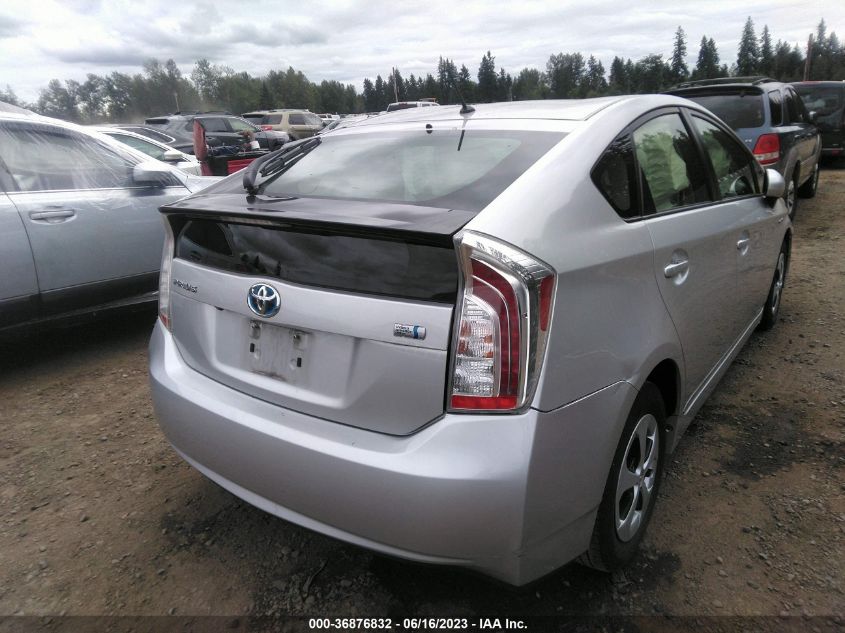 2015 TOYOTA PRIUS FOUR - JTDKN3DUXF0403484