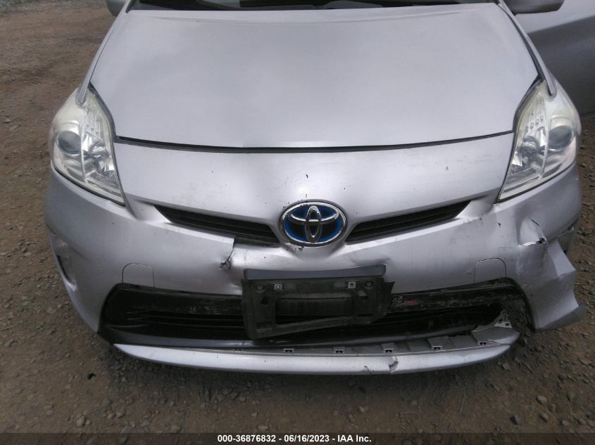 2015 TOYOTA PRIUS FOUR - JTDKN3DUXF0403484