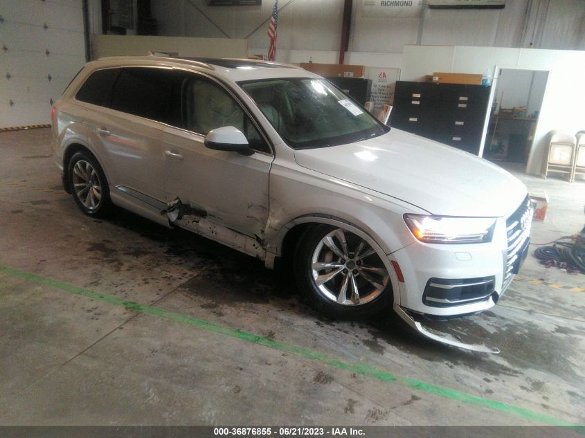 2017 AUDI Q7 PREMIUM PLUS - WA1LAAF77HD027294