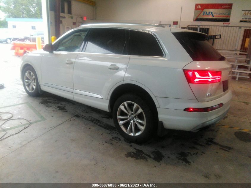 2017 AUDI Q7 PREMIUM PLUS - WA1LAAF77HD027294
