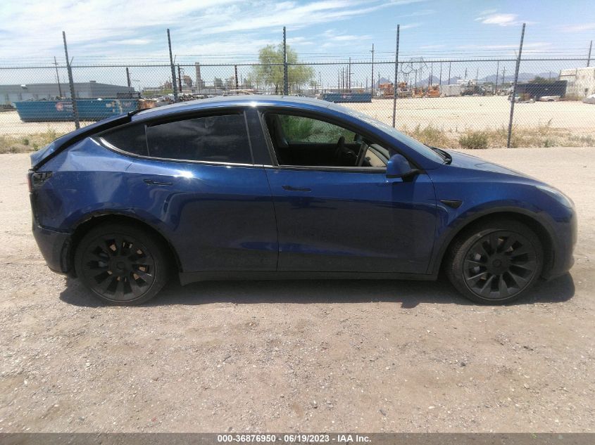 2021 TESLA MODEL Y LONG RANGE - 5YJYGAEE2MF188391