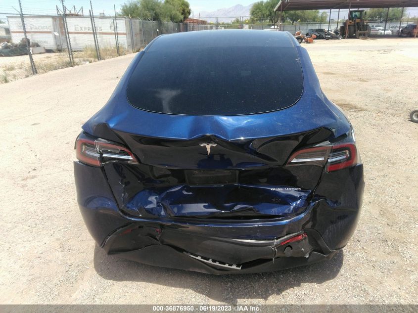 2021 TESLA MODEL Y LONG RANGE - 5YJYGAEE2MF188391