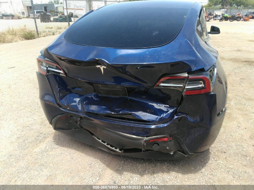 2021 TESLA MODEL Y LONG RANGE - 5YJYGAEE2MF188391