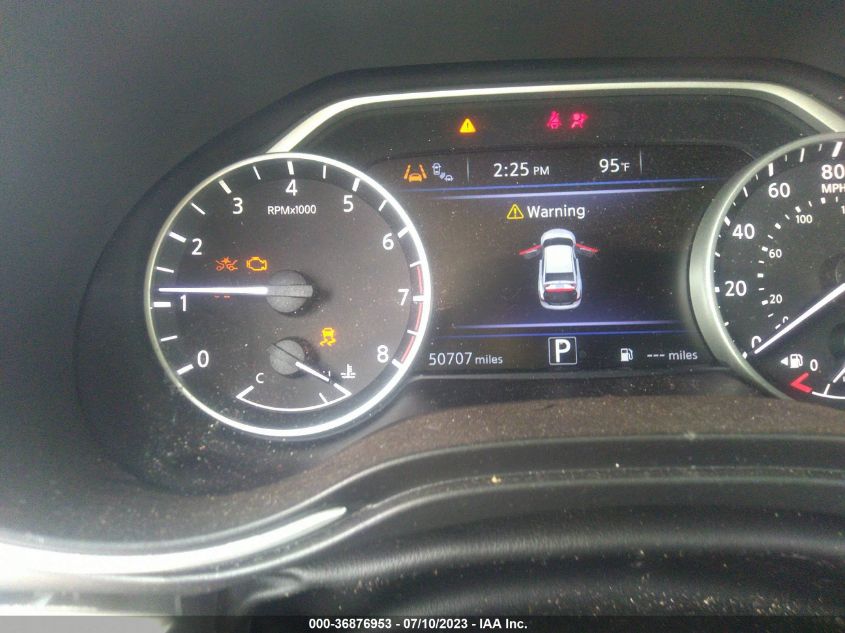 2019 NISSAN MAXIMA PLATINUM - 1N4AA6AV2KC382974