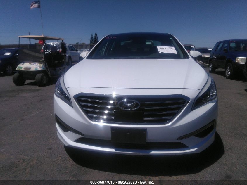 2015 HYUNDAI SONATA 2.4L LIMITED - 5NPE34AF0FH065997