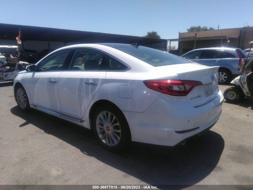 2015 HYUNDAI SONATA 2.4L LIMITED - 5NPE34AF0FH065997