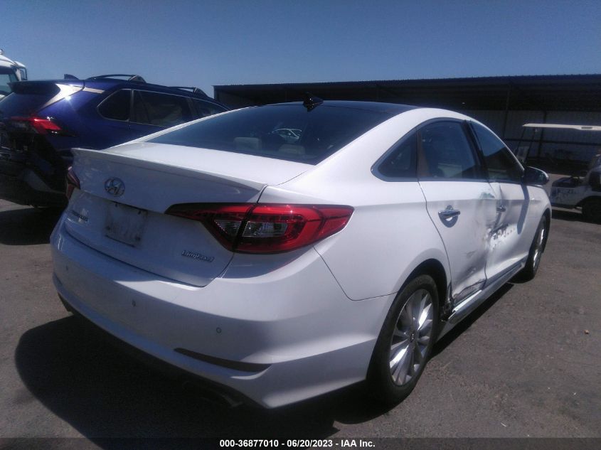 2015 HYUNDAI SONATA 2.4L LIMITED - 5NPE34AF0FH065997