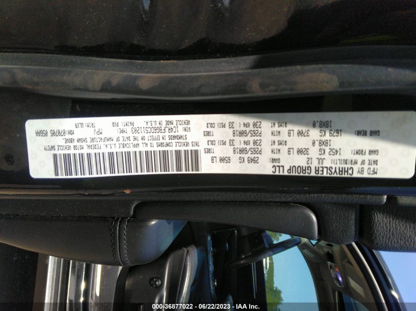 2013 JEEP GRAND CHEROKEE LIMITED - 1C4RJFBG6DC511203