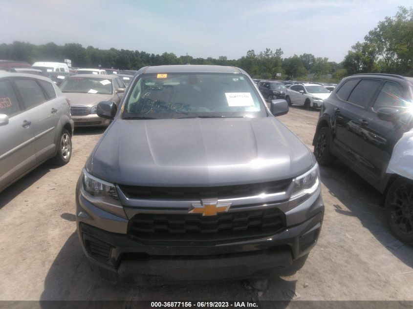 2022 CHEVROLET COLORADO 2WD WORK TRUCK - 1GCGSBEN5N1101335