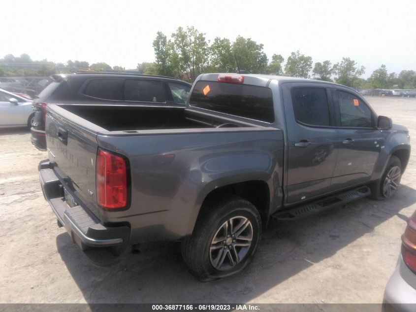 2022 CHEVROLET COLORADO 2WD WORK TRUCK - 1GCGSBEN5N1101335