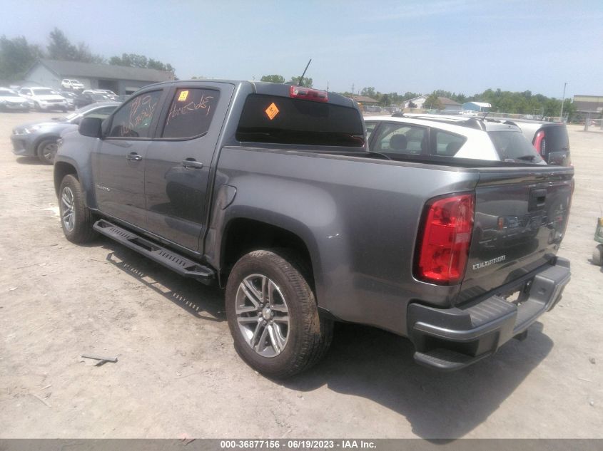 2022 CHEVROLET COLORADO 2WD WORK TRUCK - 1GCGSBEN5N1101335