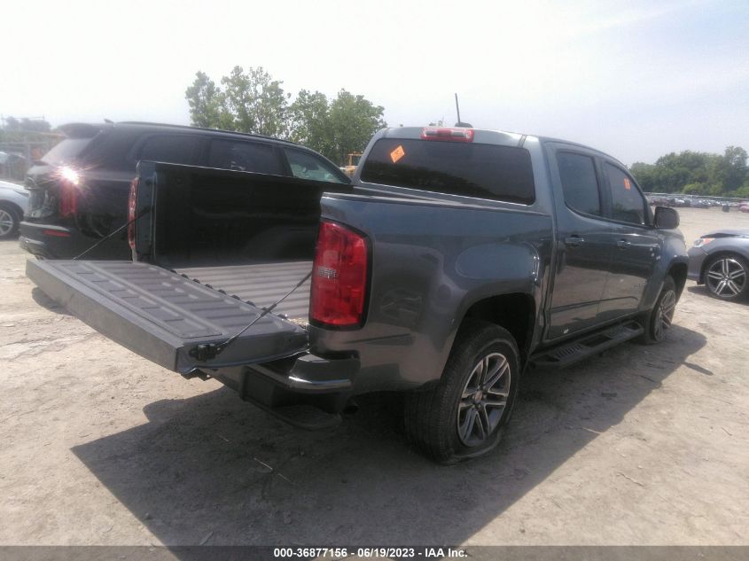 2022 CHEVROLET COLORADO 2WD WORK TRUCK - 1GCGSBEN5N1101335