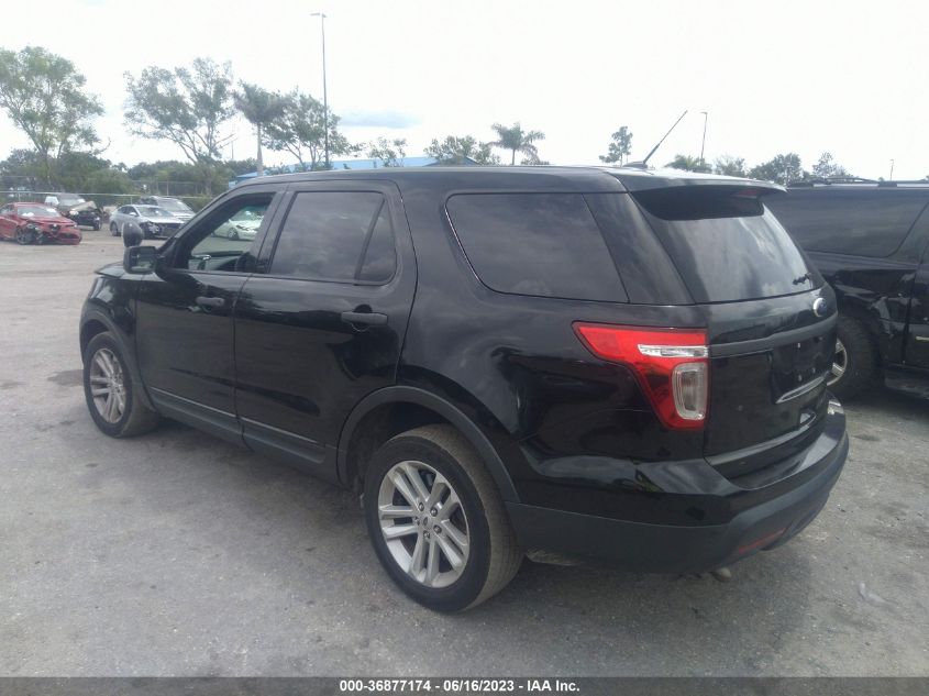 2014 FORD UTILITY POLICE 1FM5K8AR9EGC60872