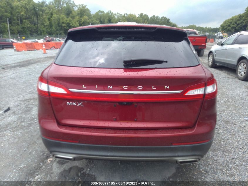 2016 LINCOLN MKX RESERVE - 2LMTJ6LR5GBL56072