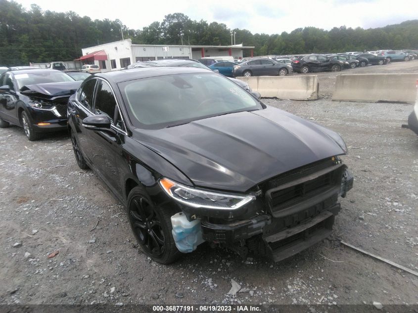 2019 FORD FUSION SEL - 3FA6P0CDXKR140635