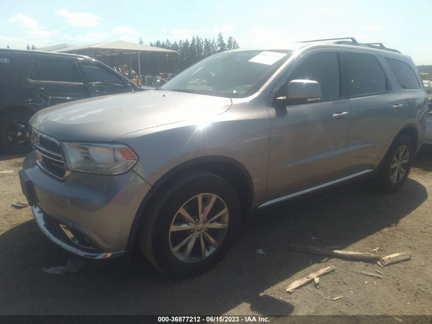 2016 DODGE DURANGO LIMITED - 1C4RDHDG5GC308274