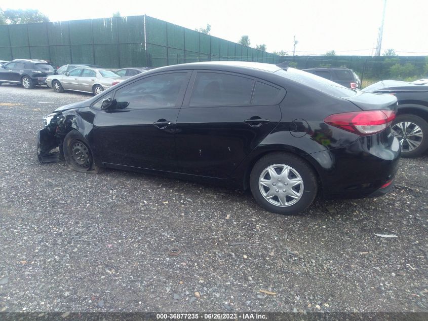 2017 KIA FORTE LX - 3KPFK4A76HE034213
