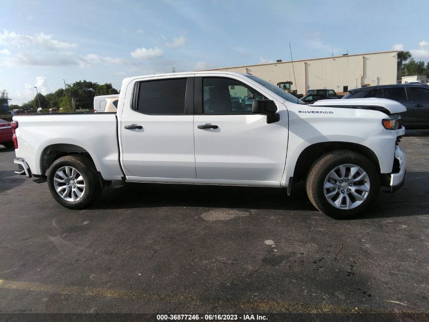 2022 CHEVROLET SILVERADO 1500 LTD CUSTOM 1GCPWBEK5NZ233636