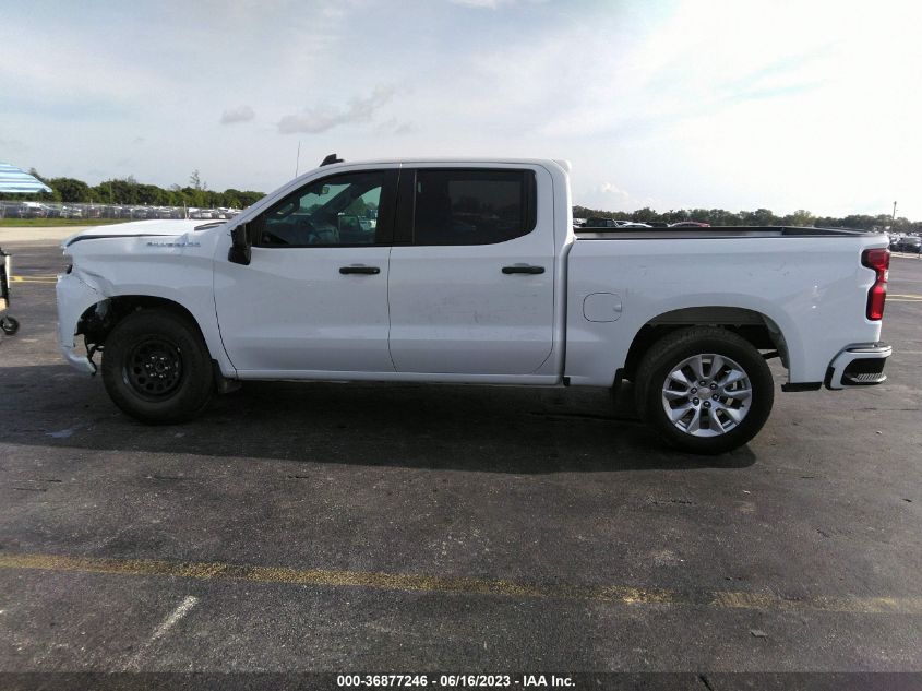 2022 CHEVROLET SILVERADO 1500 LTD CUSTOM 1GCPWBEK5NZ233636