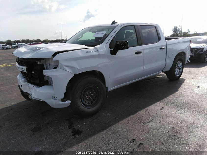 2022 CHEVROLET SILVERADO 1500 LTD CUSTOM 1GCPWBEK5NZ233636